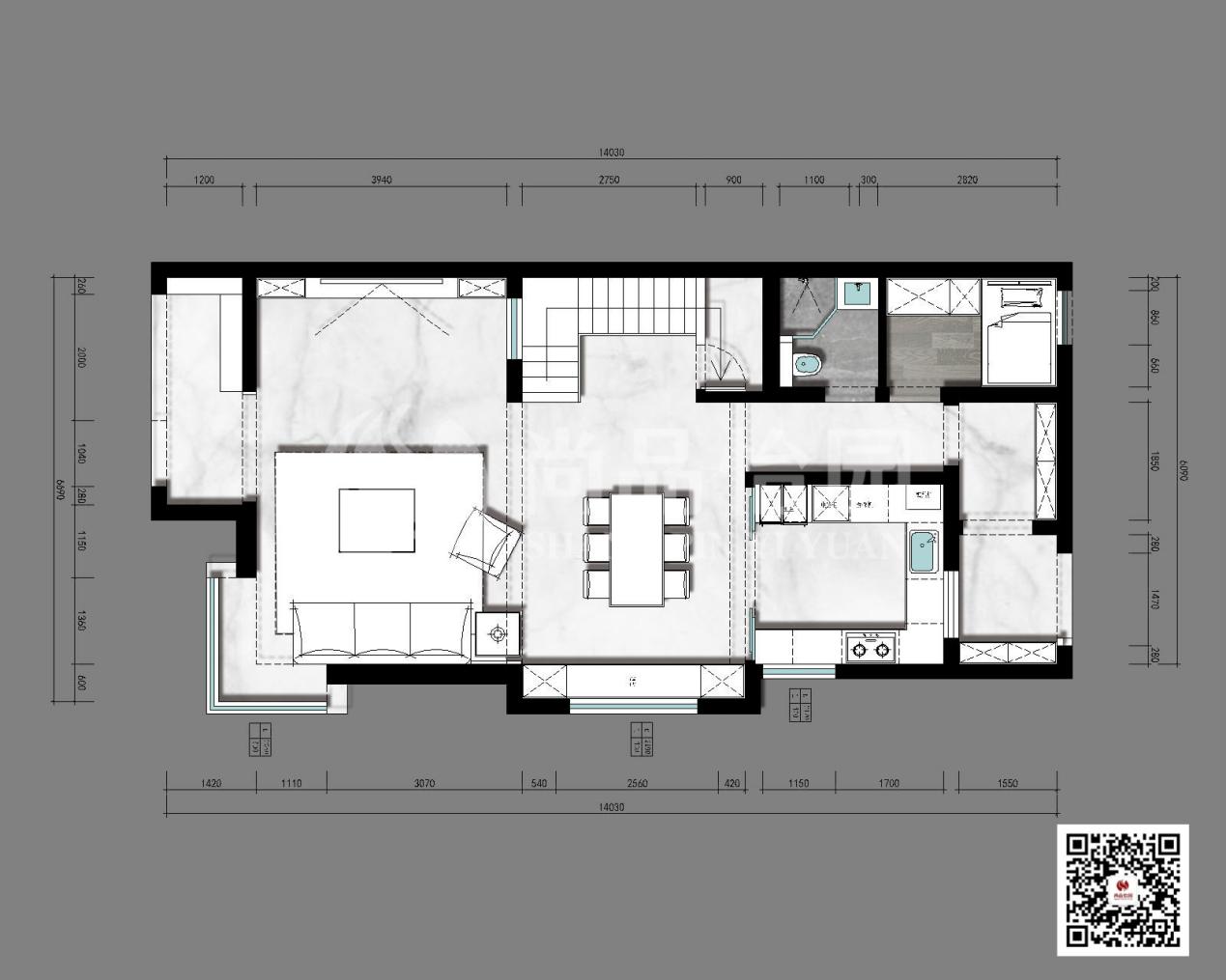 尚品怡园装修案例【北京房山•靠山居艺墅】用红木铺叙320m²中式人文奢宅